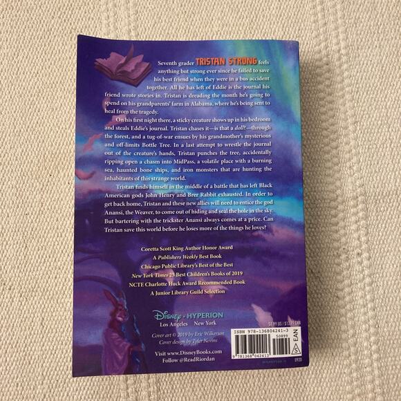 Tristan Strong Punches a Hole in the Sky Book 1 Kwame Mbalia ISBN: 9781368042413 - Picture 8 of 10